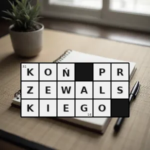 Hasło krzyżówkowe halofil - koń przewalskiego – rozwiązanie, synonimy, podpowiedzi i definicje krzyżówkowe